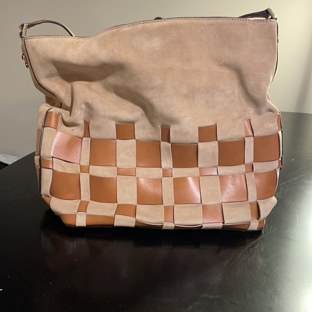 Michael Kors suede handbag - Picture 3 of 3